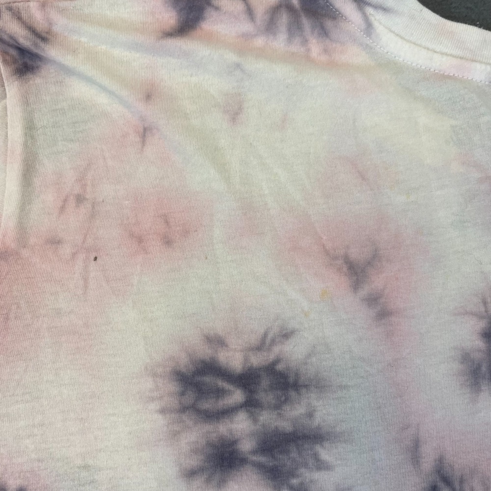 Coca Cola Shirt Womens Large Tie Dye Tee Cotton Long Sleeve Coke Logo Xmas - Picture 10 of 10